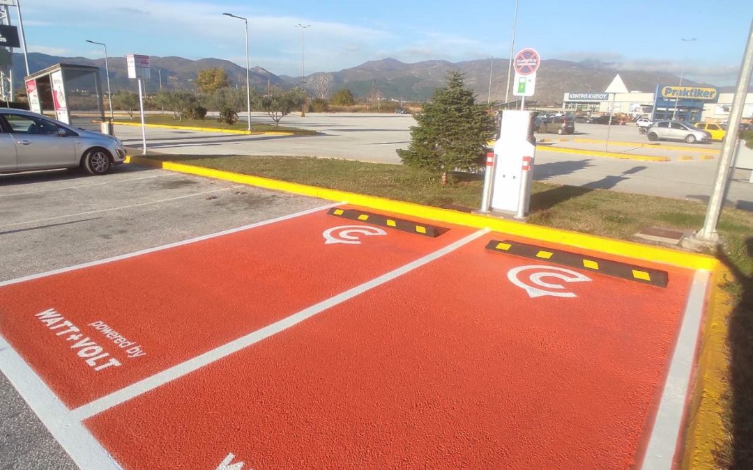 Διαγράμμιση & Βαφή Θέσεων Φόρτισης